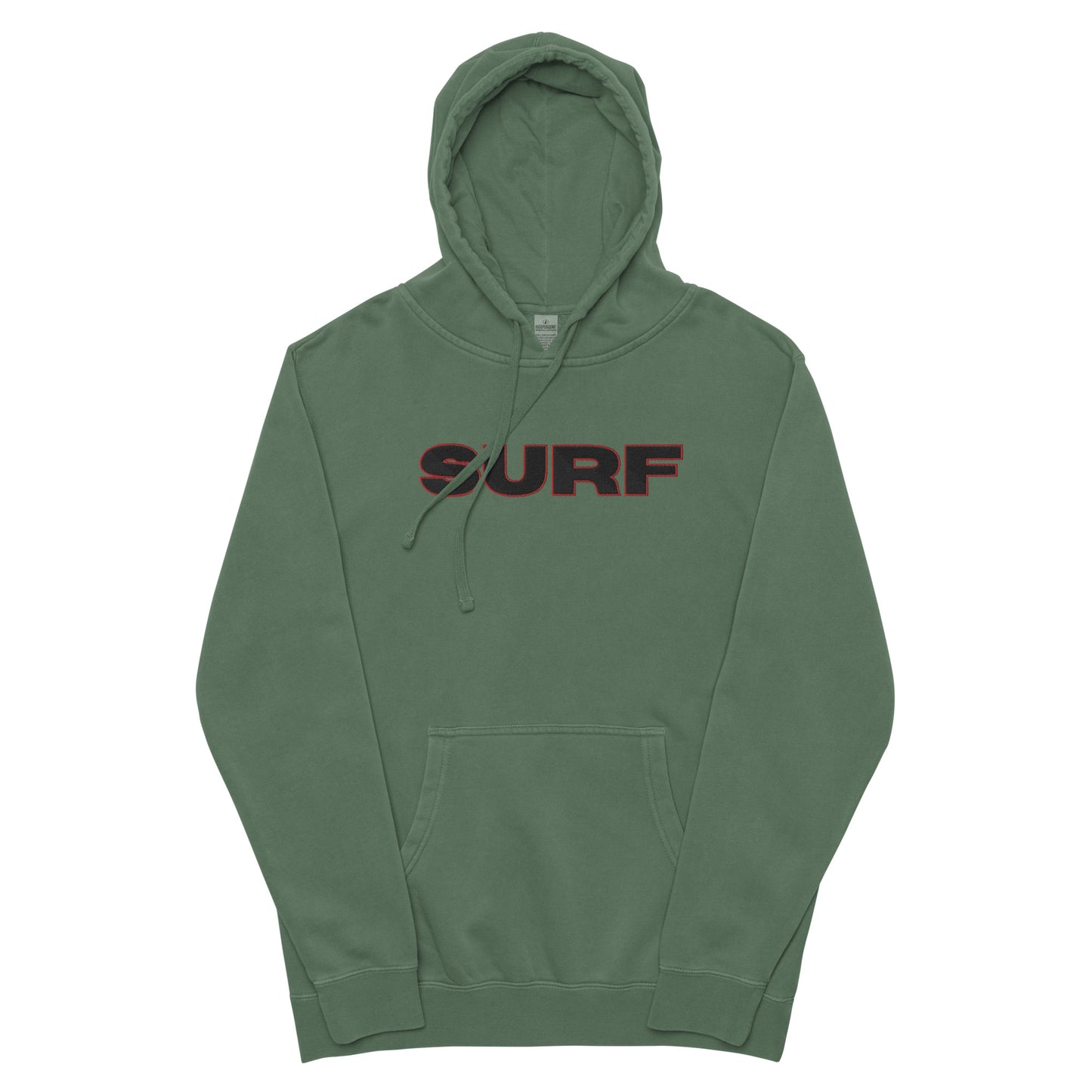 Oversized Embroidered Surf Hoodie