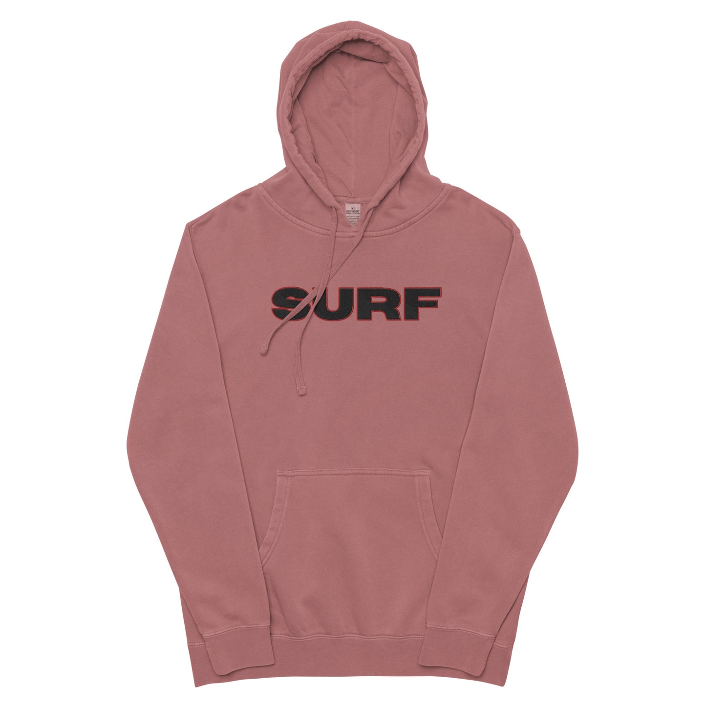 Oversized Embroidered Surf Hoodie