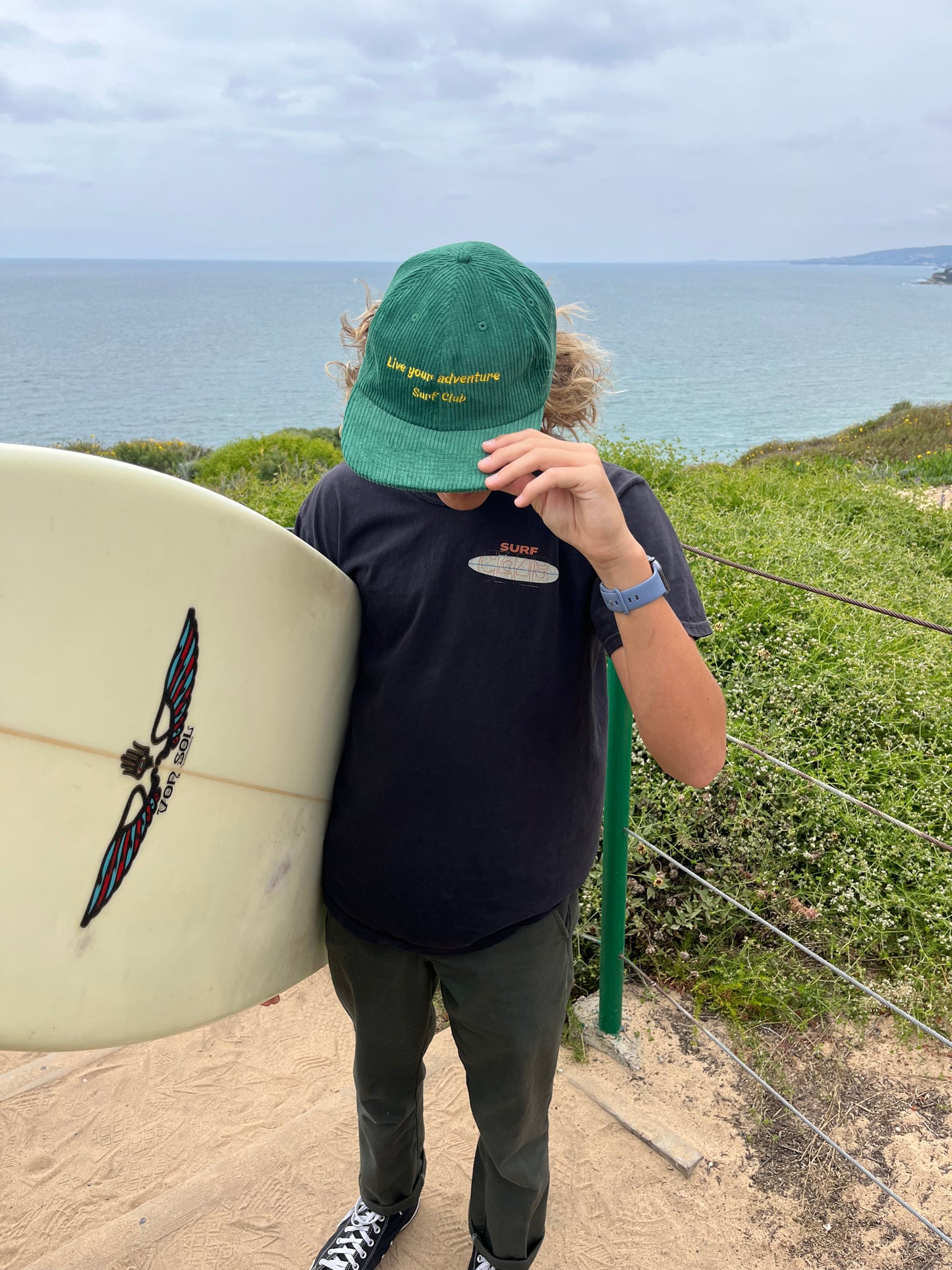 Live Your Adventure Corduroy Hat