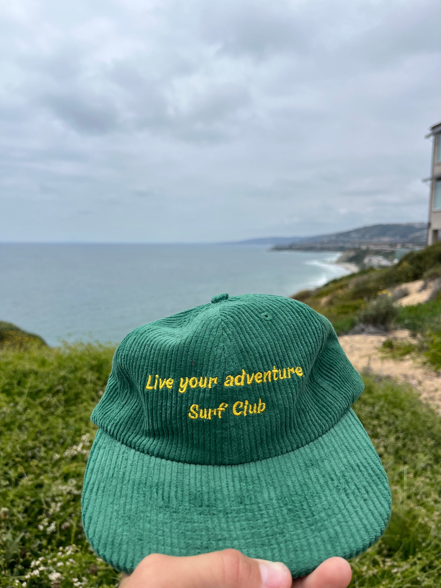 Live Your Adventure Corduroy Hat