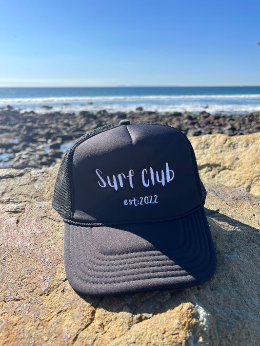 EMBROIDERED Surf Club Foam trucker hat