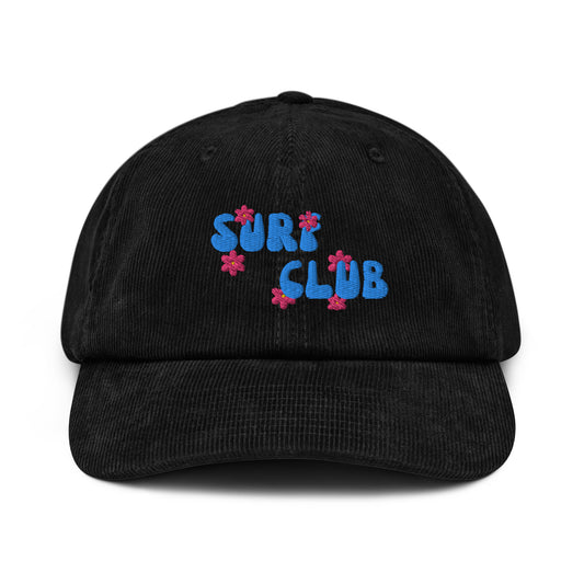 Flower Corduroy hat