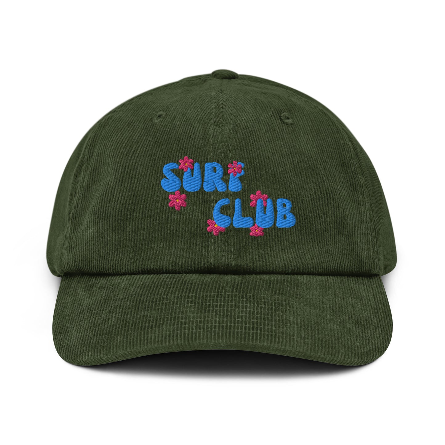 Flower Corduroy hat